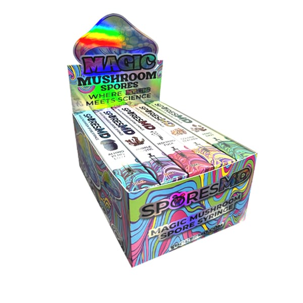SporesMD Liquid Culture Displays