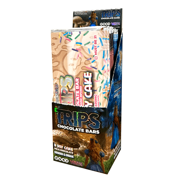 Trips Chocolate Display - 3 Flavors