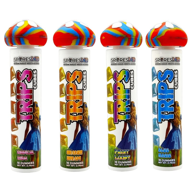 SporesMD Trips Trips Gummies Flavors - Tropical Trips