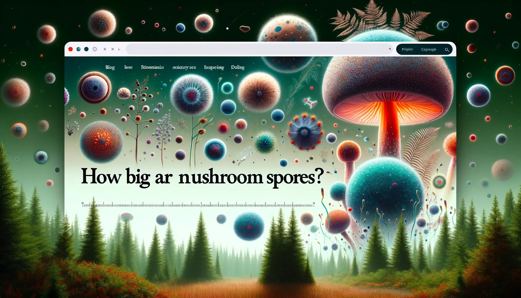 How Big Are Mushroom Spores? [A Detailed Look at Measurement and Impact on Fungi]