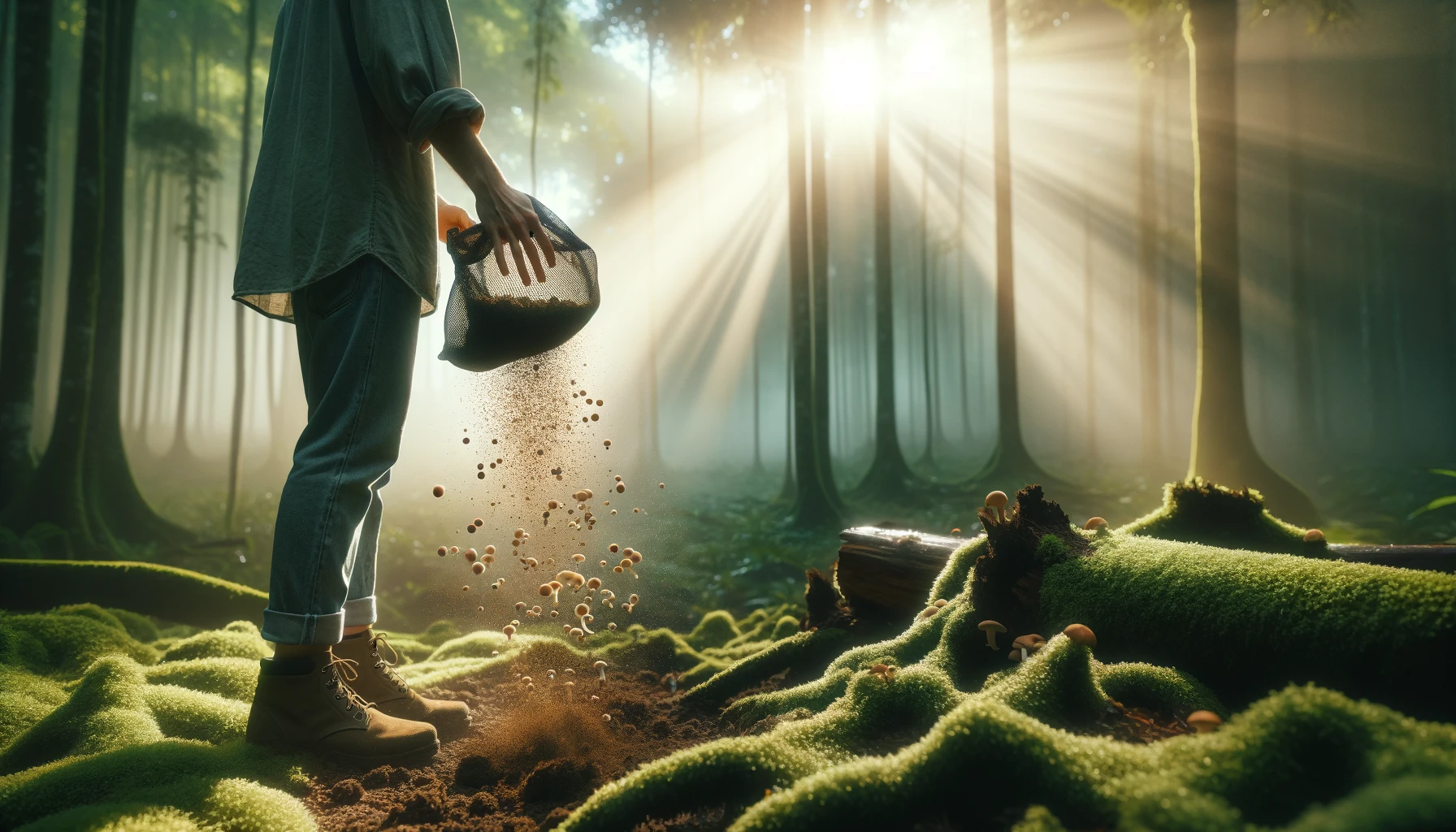 How Can You Spread Mushroom Spores Successfully?
