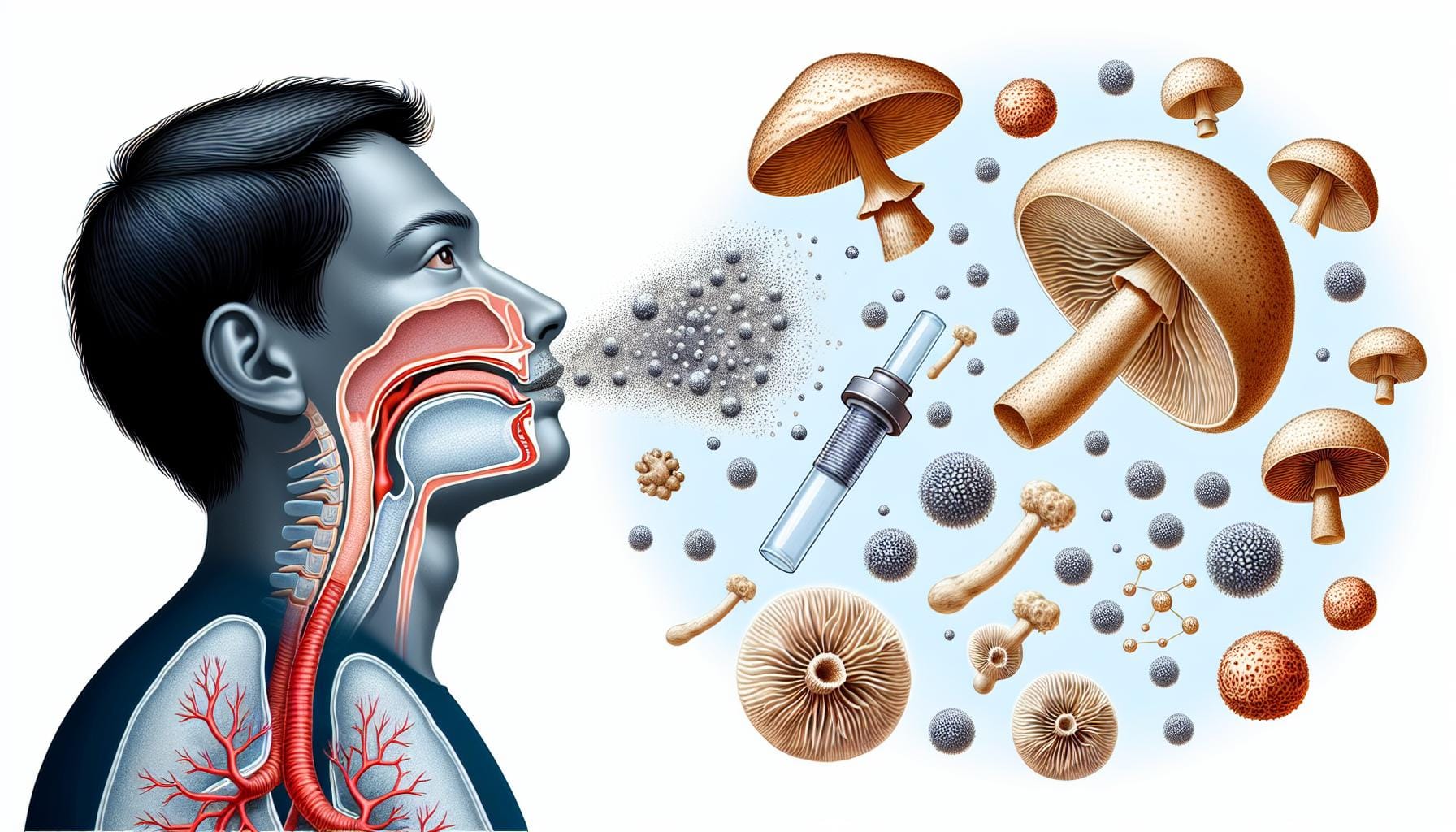 What Happens When You Inhale Mushroom Spores: Symptoms and Safety Guide