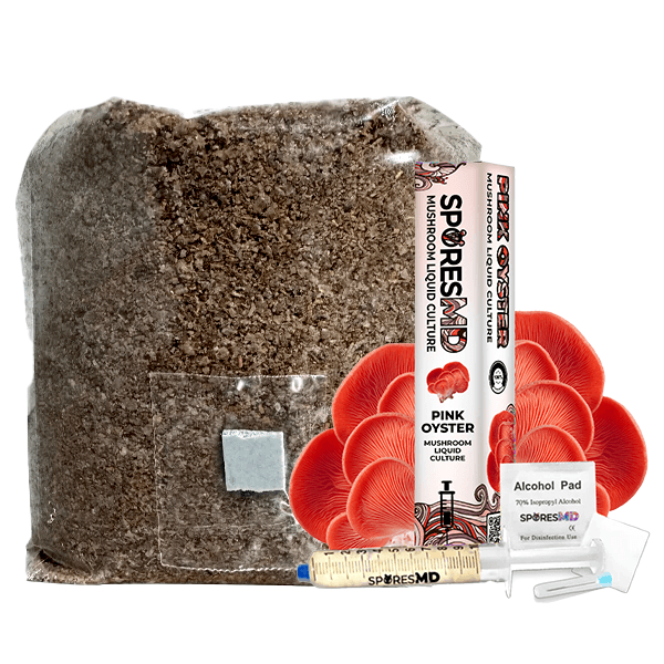 SMD-GROW-BAG-PINK-OYSTER Functional Mushroom Kit - Pink Oyster