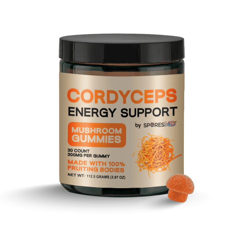 Cordyceps Energy Support Mushroom Gummies 30 counts