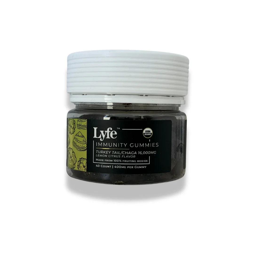 Lyfe Functional Mushroom Gummies 40ct - Immunity Lyfe Functional Mushroom Gummies 40ct - Immunity