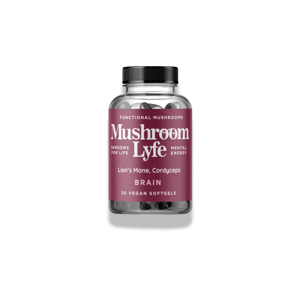 Mushroom Lyfe Brain Softgels Mushroom Lyfe Brain Softgels 30ct