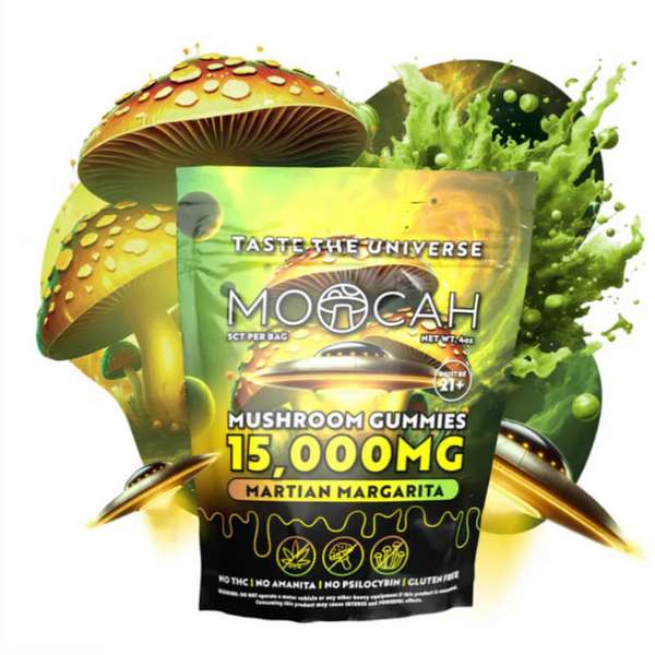 Moocah Mushroom Gummies 15,000mg - Martian Margarita