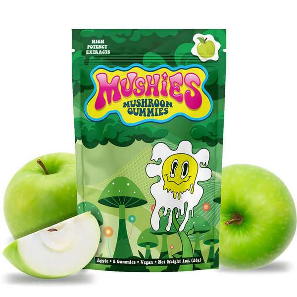 Mushies Mushroom Gummies - 8ct - Apple
