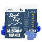 Road Trip Mushroom Gummies - 8 Counts - Blue Raspberry