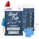 Road Trip Mushroom Gummies - 8 Counts - Rocket Pop Popsicle
