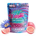 Wunder High Potency Mushroom Gummies - 10ct - Pink Lemonade