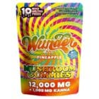 Wunder High Potency Mushroom Gummies - 10ct - Pineapple