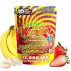 Wunder High Potency Mushroom Gummies - 10ct - Strawnana