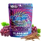 Wunder High Potency Mushroom Gummies - 10ct - Grape