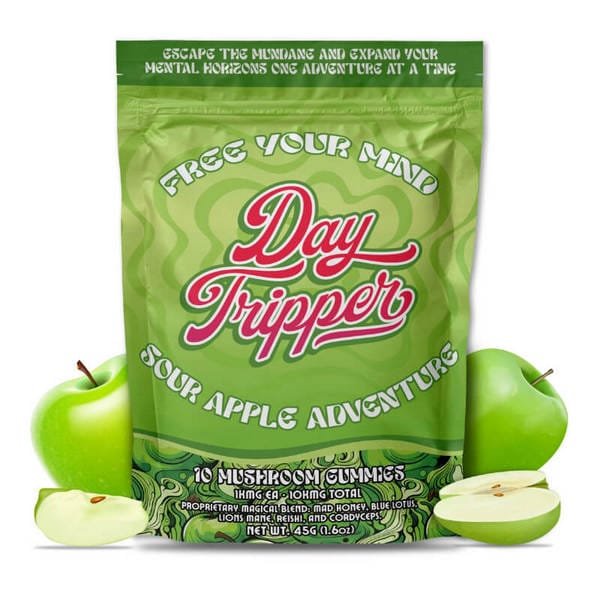 day-tripper-sour-apple-mad-honey-gummies Day Tripper Mushroom Gummies - 10ct - Sour Apple