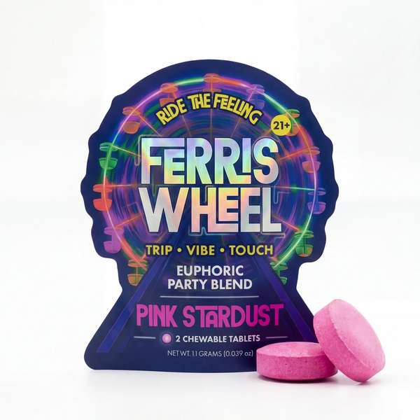 Ferris Wheel Party Blend Tablets - 2ct -Pink Stardust
