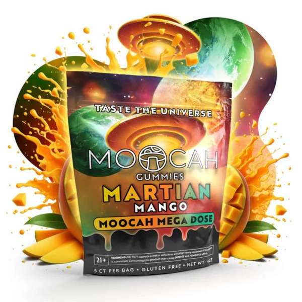 Moocah Mushroom Gummies 15,000mg - Martian Mango