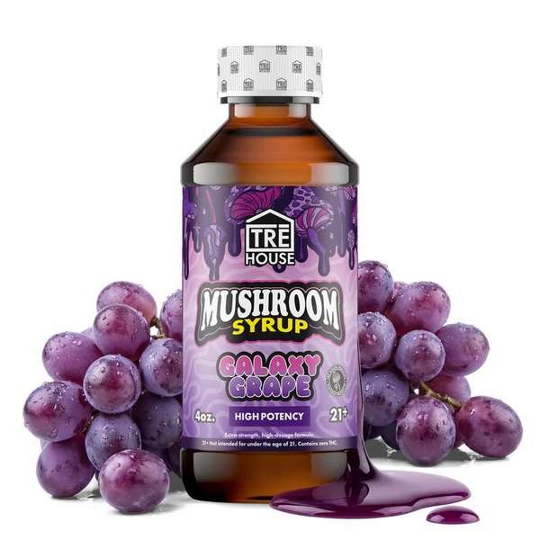 TRE House Mushroom Syrup 4oz - Galaxy Grape
