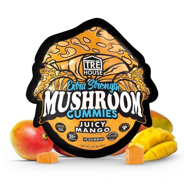 trehouse-mushroom-gummies-extra-strength-juicy-mango TRE House Gummies – 10 Count - Juicy Mango