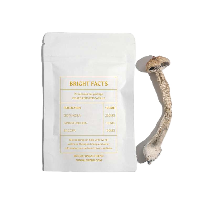 Fungal Friend Bright Microdose Capsules 20ct - facts