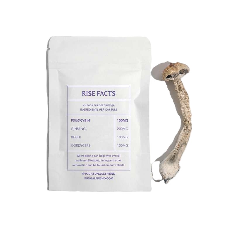 Fungal Friend Rise Microdose Capsules 20ct- facts
